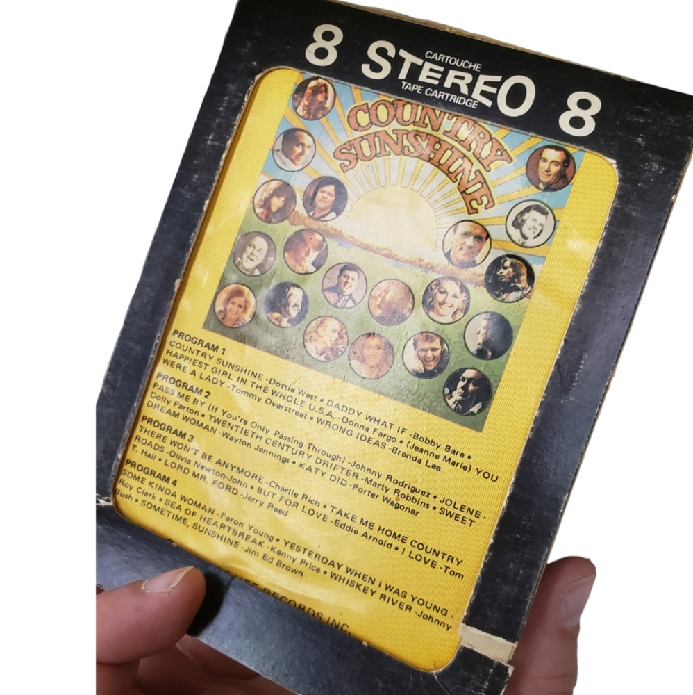 2/$15 Country Sunshine 8 Track